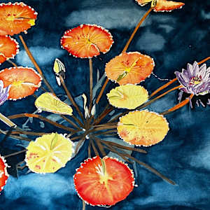 An Explosion of Lotus by Anita Matcha, Image 1.