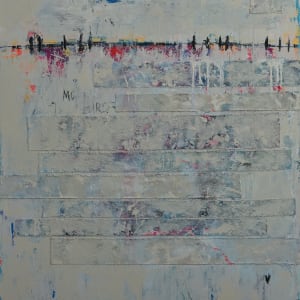 Birds On A Wire - Mockingbird by Gina Barnes