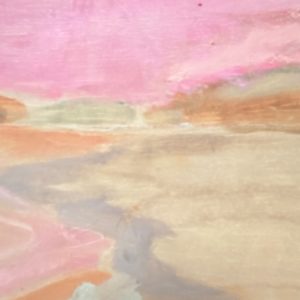 Marsh in pink by Christen Yates 