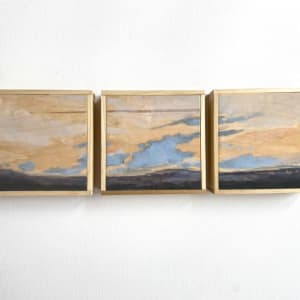 in praise of ignorance (triptych) by Christen Yates