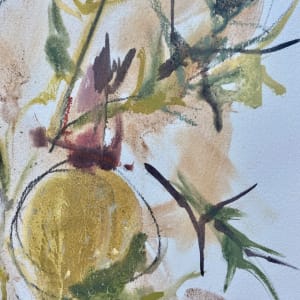 thistle from the meadow by Christen Yates 