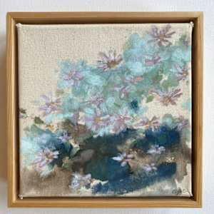 Asters in Lavender by Christen Yates