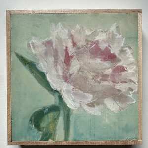 Pink peony by Christen Yates 