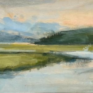 marsh in silence by Christen Yates 
