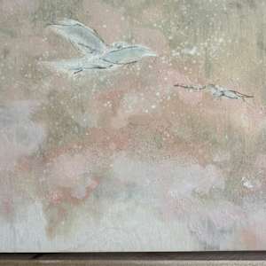 Hope's a thing with feathers. by Christen Yates 