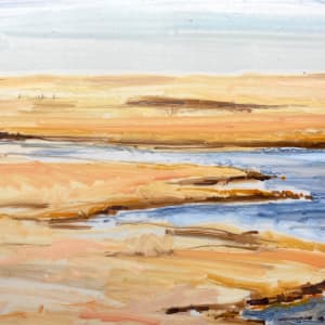marsh on mylar framed 