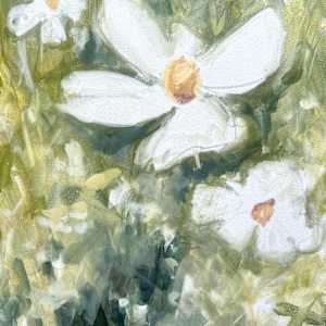 If we could blossom out of ourselves (Cosmos) by Christen Yates 