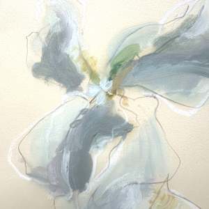 white iris study by Christen Yates, Image 3.