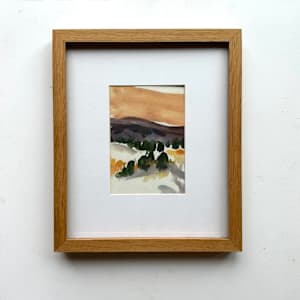 Winter landscape study by Christen Yates, Image 1.