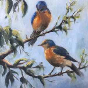Bluebirds by Vanessa Rothe