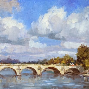 Blue Skies Over Paris by Christine Lashley