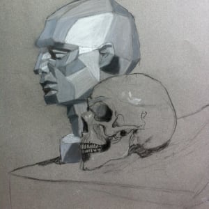 Asaro and Skull by Vanessa Rothe