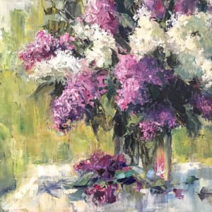 Purple Lilacs by Unknown
