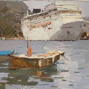 In The Port /Cruising by Daniil Volkov