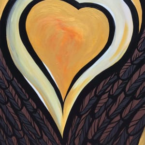 Heart of gold [with wings]