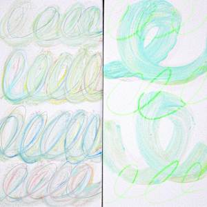 Split Screen I by Megan Maher