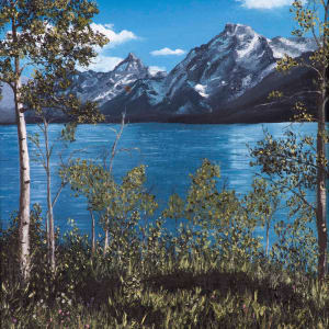 Jenny Lake at the Tetons by Clint Marchant