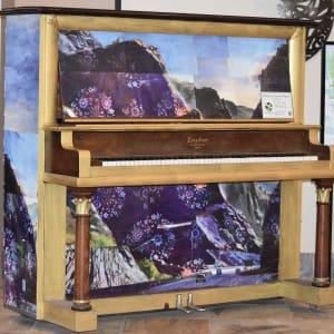 Parley's Canyon Art Piano by Nathan Florence
