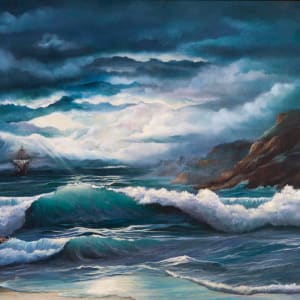 Seascape by Connie Madsen