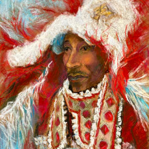 Young Warrior Rising, Maris Gras Series by Darlene Bigus-Doheny