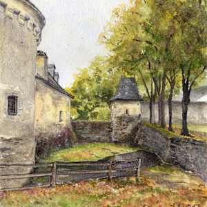 Cerisay Moat by Elena Lawrence, Image 1.