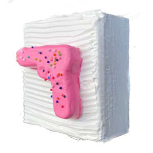 Snack Piece (pink) by Lisa Alonzo 