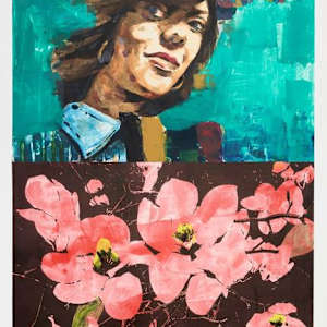 Magnolia Diptych II by Jeremy Okai Davis