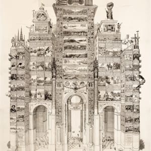 White Out: A Monumental Arch to American History by Sandow Birk