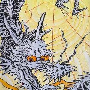 "Dragon" (Descending Right) 12/20 by Brian Paul
