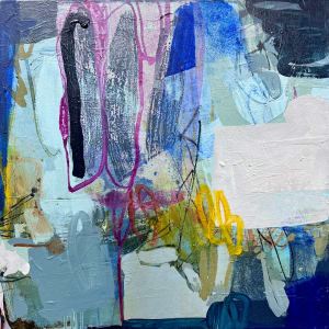 'Moving Away From the Blues' 1&2 by Liz Murphy  Image: 'Raindrops on my Lashes' 2