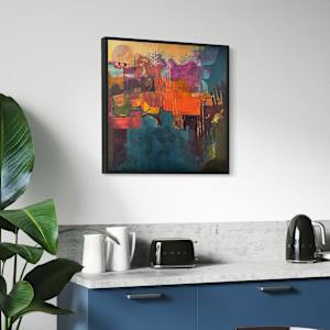 Gathered Fragments Aglow by Liz Murphy 