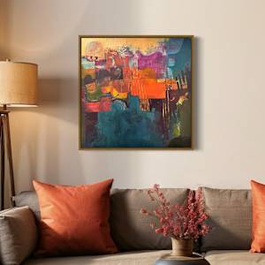 Gathered Fragments Aglow by Liz Murphy 