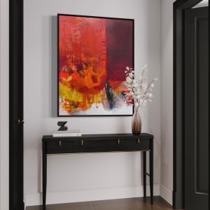 Red Hot In Maroon by Liz Murphy 