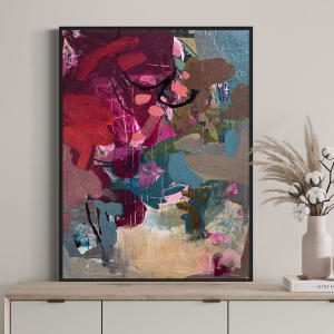 Rhubarb Roses by Liz Murphy 