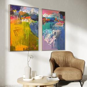 Mountains Of Summer Sunshine by Liz Murphy 