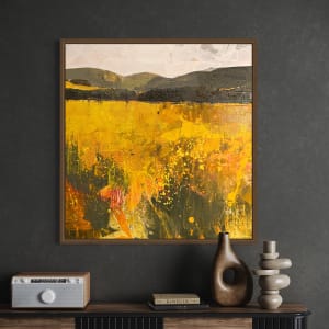 Golden Rod From The Vista by Liz Murphy 