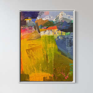 Mountains Of Summer Sunshine by Liz Murphy 