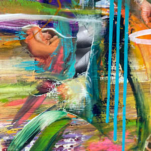 „Kissed by Feelings“ by Ana | Abstract | Art 