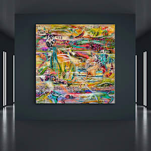 „Kissed by Feelings“ by Ana | Abstract | Art 