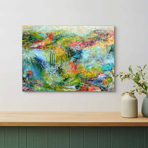 Sonnenleuchten II by Ana | Abstract | Art 