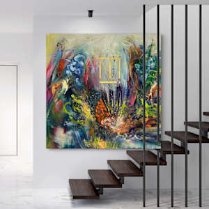 NEU: Kissed By Colors by Ana | Abstract | Art  Image: Kissed By Colors