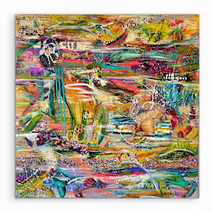 „Kissed by Feelings“ by Ana | Abstract | Art