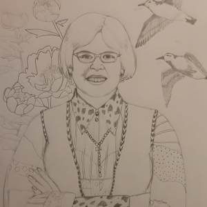 Pantsuit Portrait: Caroline by Shannon Maisel