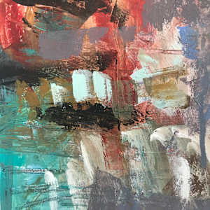 Is This Just a Dream by Kat Crosby  Image: close up image of painting