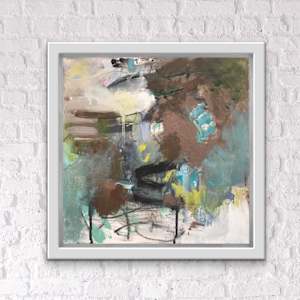 On A Roll by Kat Crosby  Image: full frontal framed