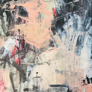 Space and Time by Kat Crosby  Image: close up of artwork