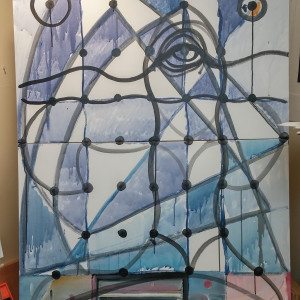 Work in Progress --  Paradise Too by HB Barry Strasbourg-Thompson BFA 