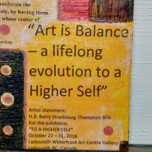 To A Higher Self INTRO by HB Barry Strasbourg-Thompson BFA