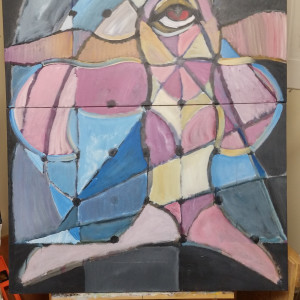 Work in Progress --  Paradise Too by HB Barry Strasbourg-Thompson BFA 
