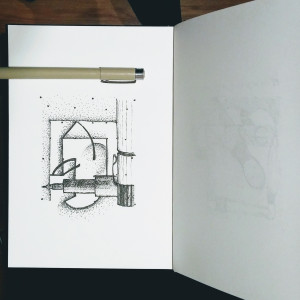Pen & Ink by HB Barry Strasbourg-Thompson BFA 